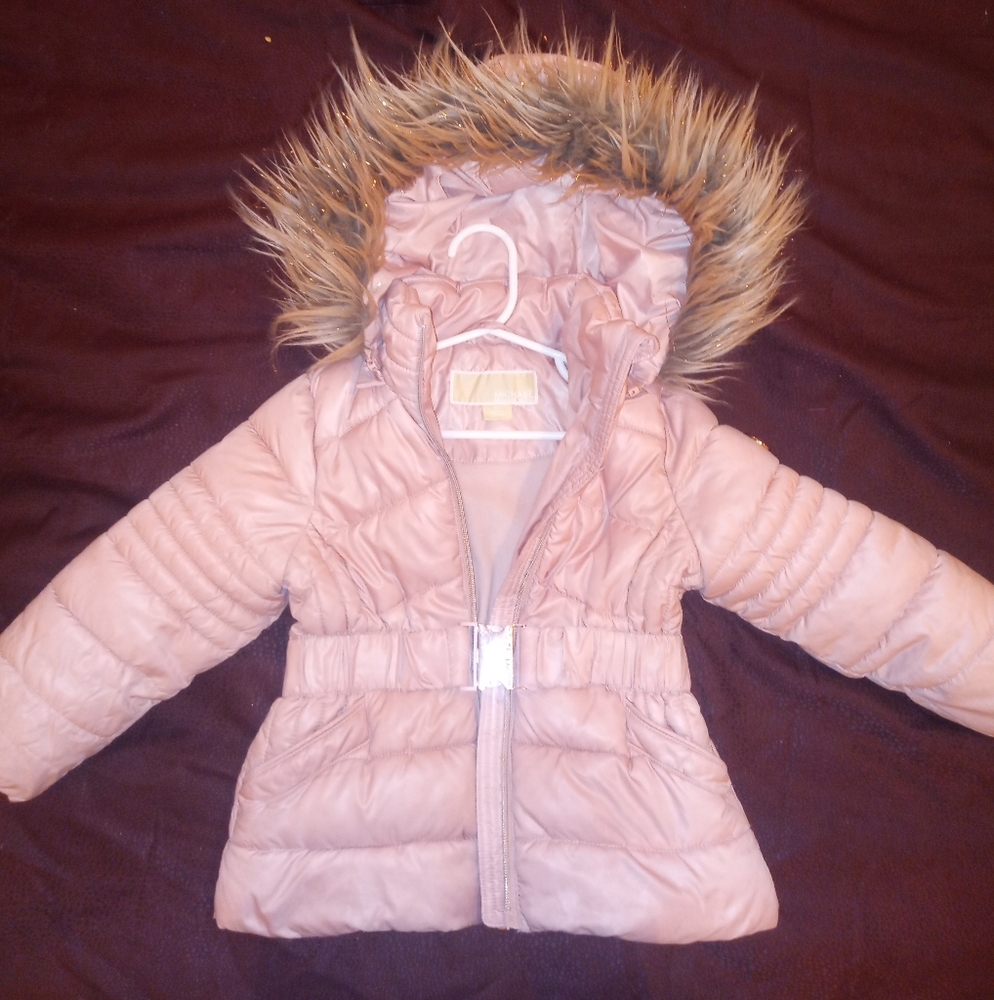 Toddler Girls Michael Kors Puffer Jacket